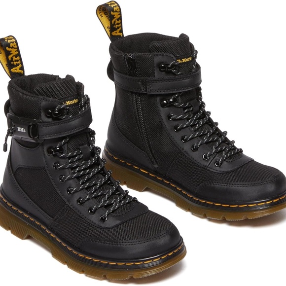 new youth size 4 or 5 combs tech junior cordura boots side zipper - Picture 3 of 3